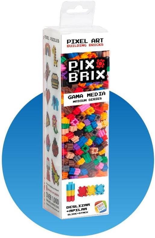Pix Brix Pixel Art Set 500 Piezas Colores Surtidos