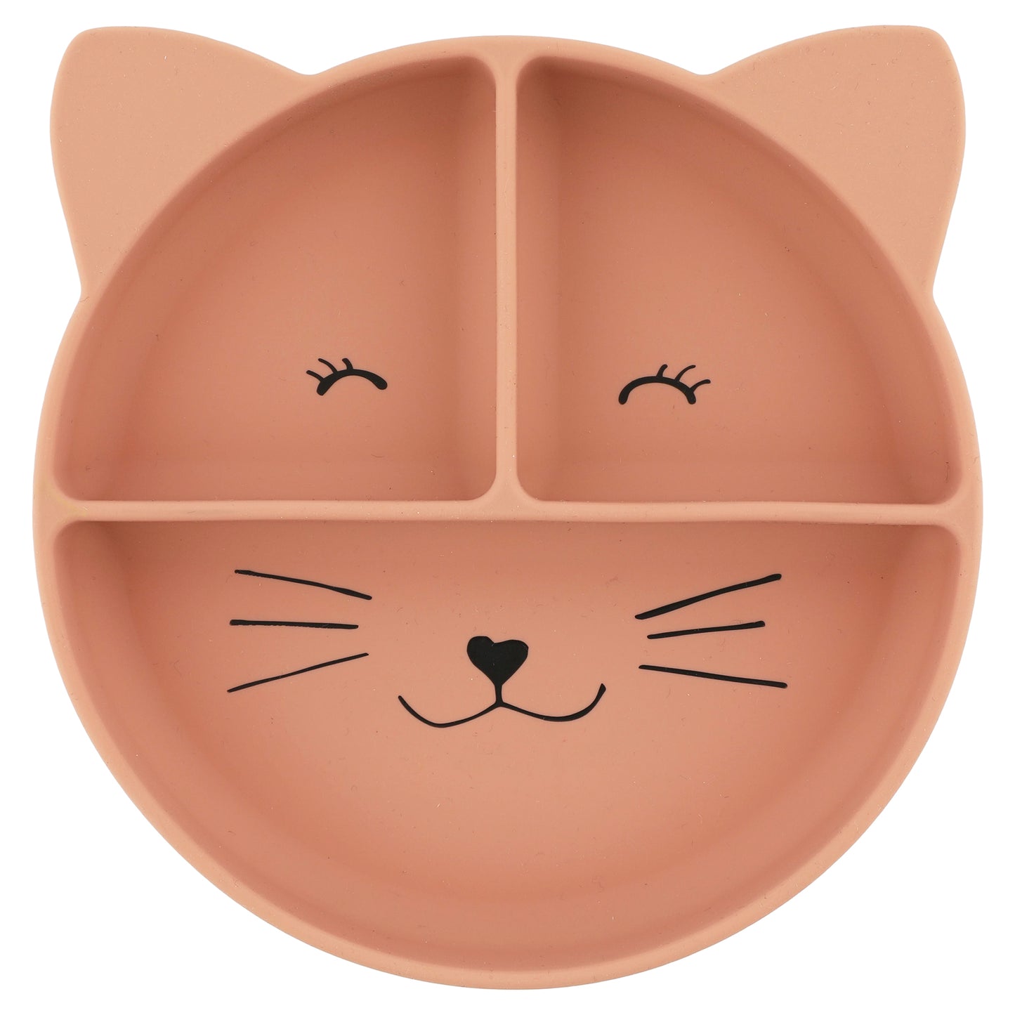 Plato dividido de silicona con ventosa Mrs. Cat - Trixie
