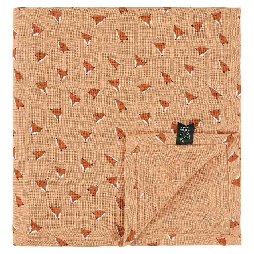 Muselina 110x110 Fierce Fox - Trixie