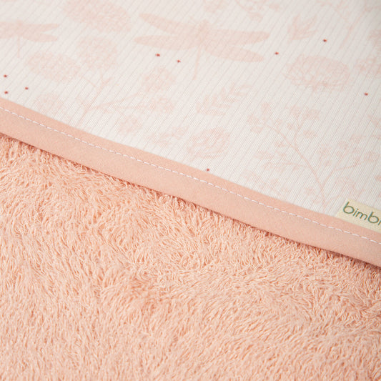 Capa de baño rosa 100x100 Dafne - Bimbidreams