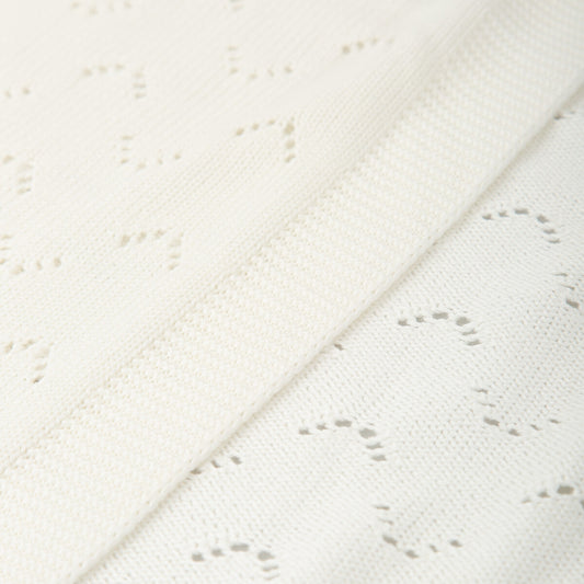 Toquilla Tricot bambú Blanca - Bimbidreams