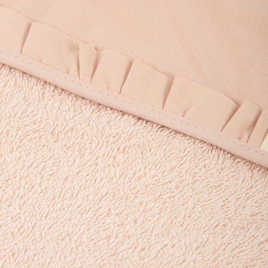 Capa de baño bebé 100x100 Stone Washed Rosa - Bimbidreams