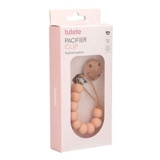 Chupetero Silicona Pure Peach - Tutete