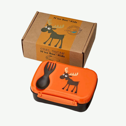 Caja de Almuerzo N'ice Box Kids Reno Naranja - Carl Oscar