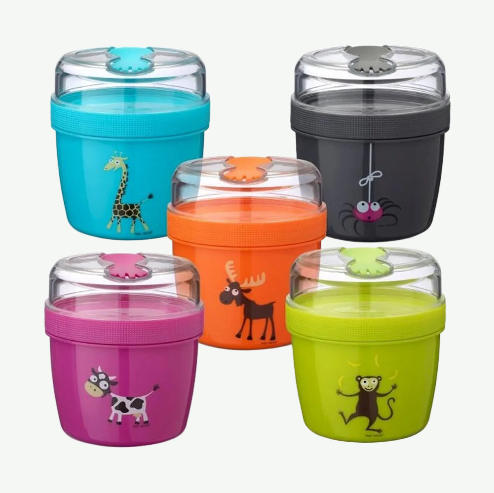 Fiambrera Snack N'ice Cup L Jirafa Turquesa - Carl Oscar