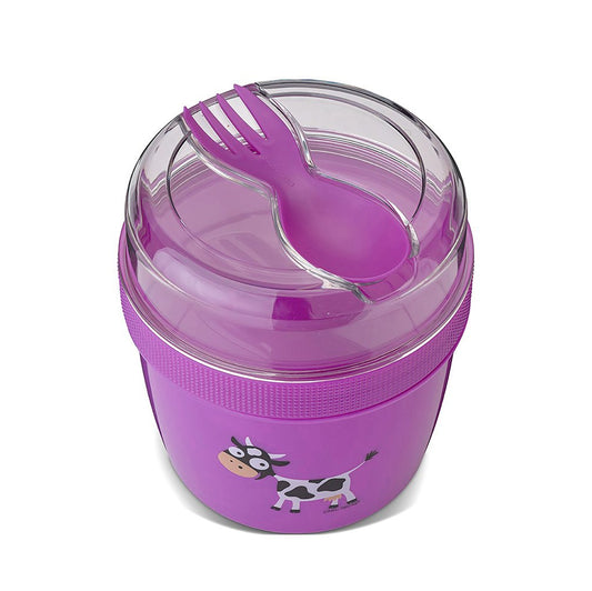 Fiambrera Snack N'ice Cup L Purple - Carl Oscar