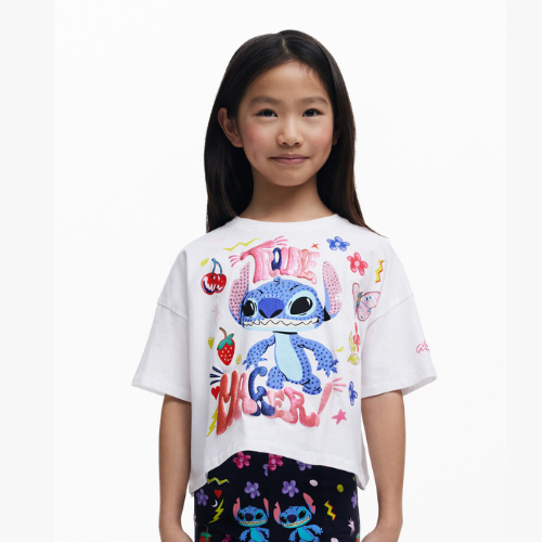 Camiseta cropped Stitch™ - Desigual