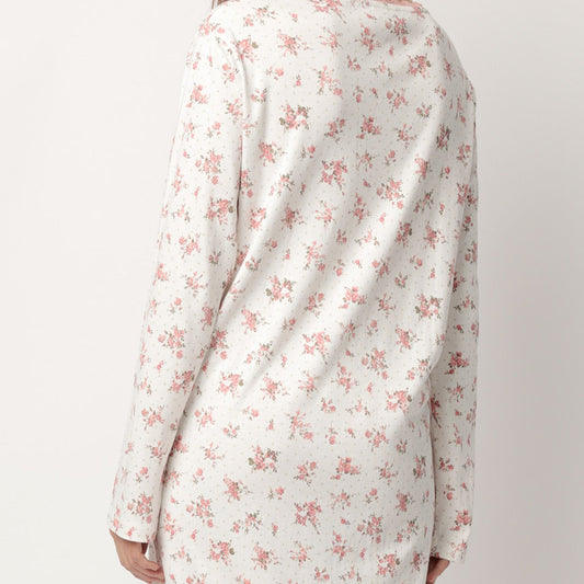 Camisola manga larga Flowers - Admas