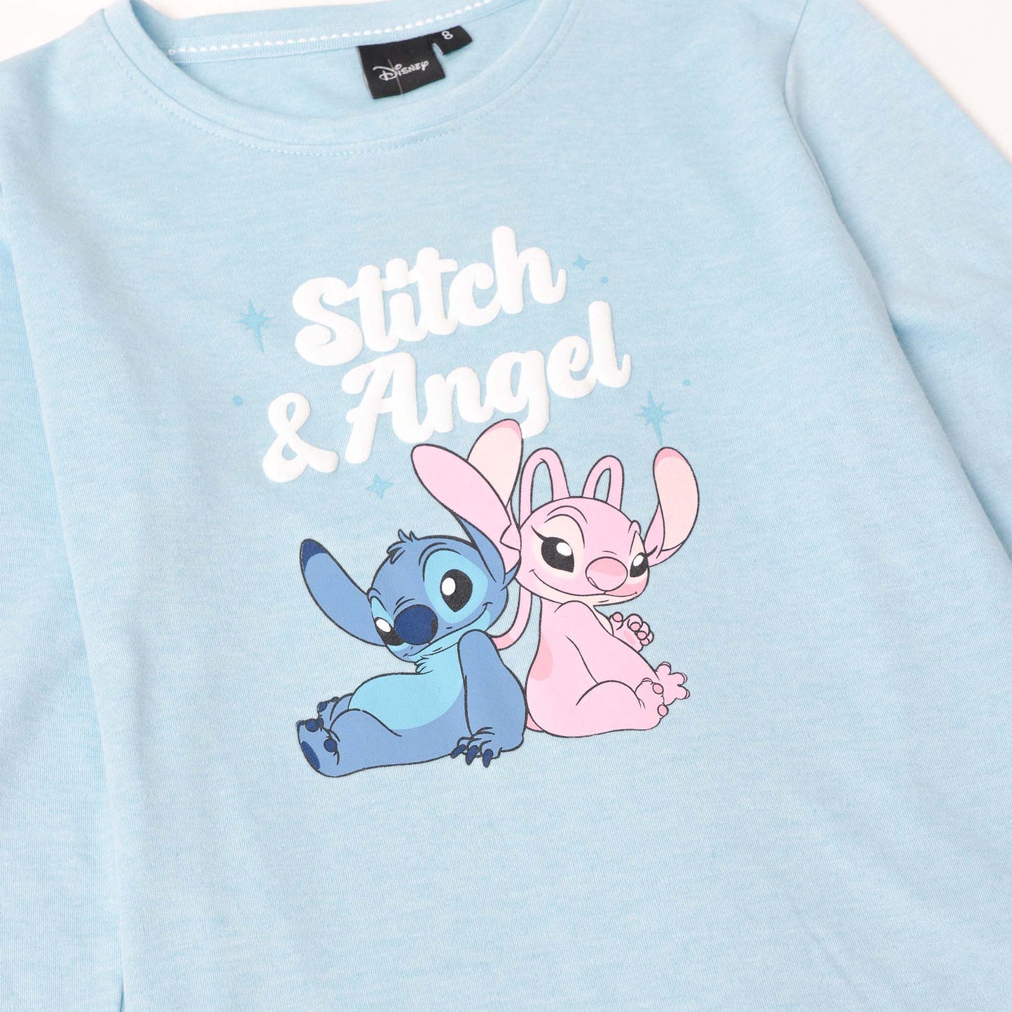 Pijama manga larga Stitch y Ángel niña - Admas