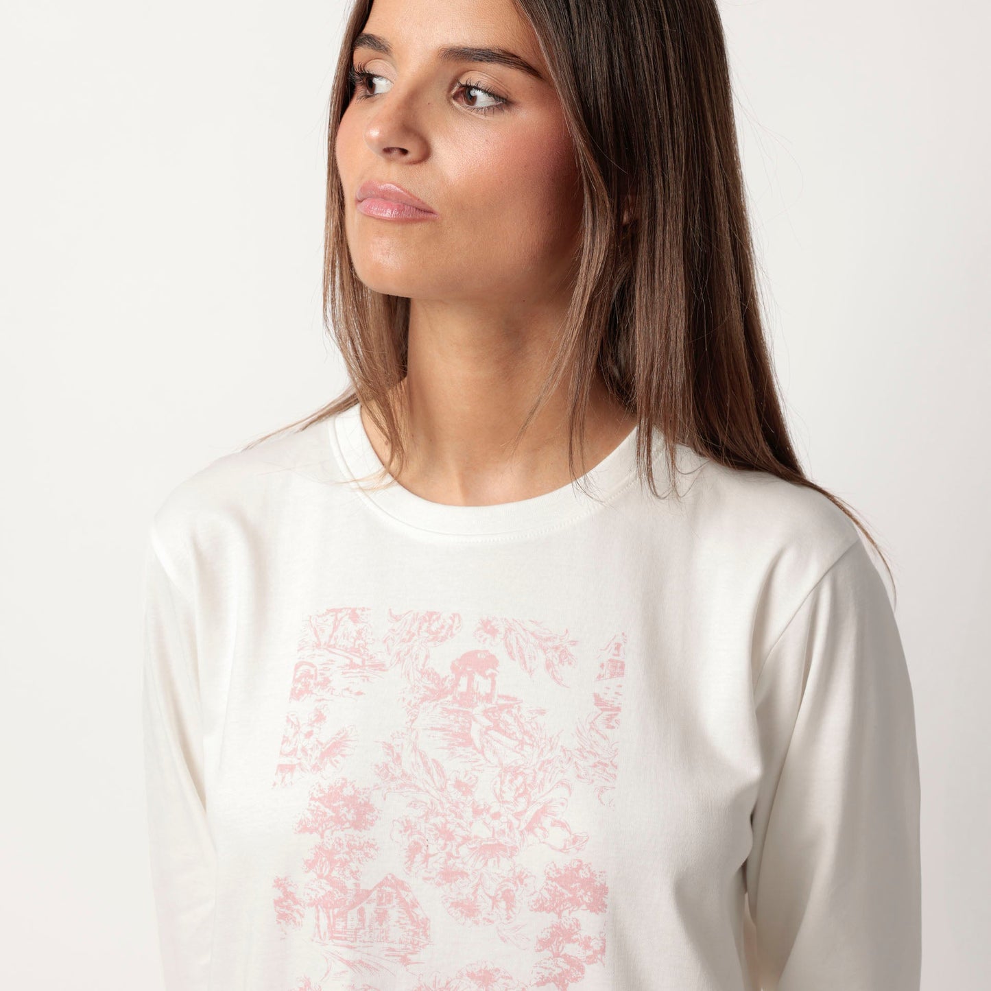 Pijama manga larga Toile De Jouy - Admas