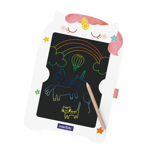 Pizarra de dibujo y escritura LCD Unicorn MierEdu