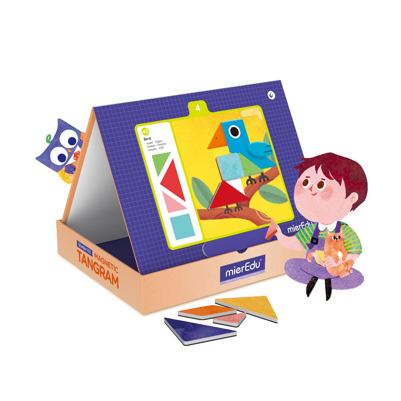 Tangram magnético Kit avanzado MierEdu