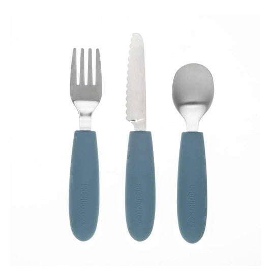 Set de Cubiertos Sky Blue - KiddiKutter