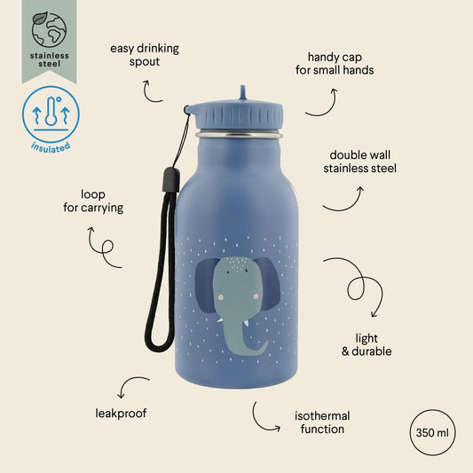 Botella isotérmica 350ml Mrs. Elephant - Trixie
