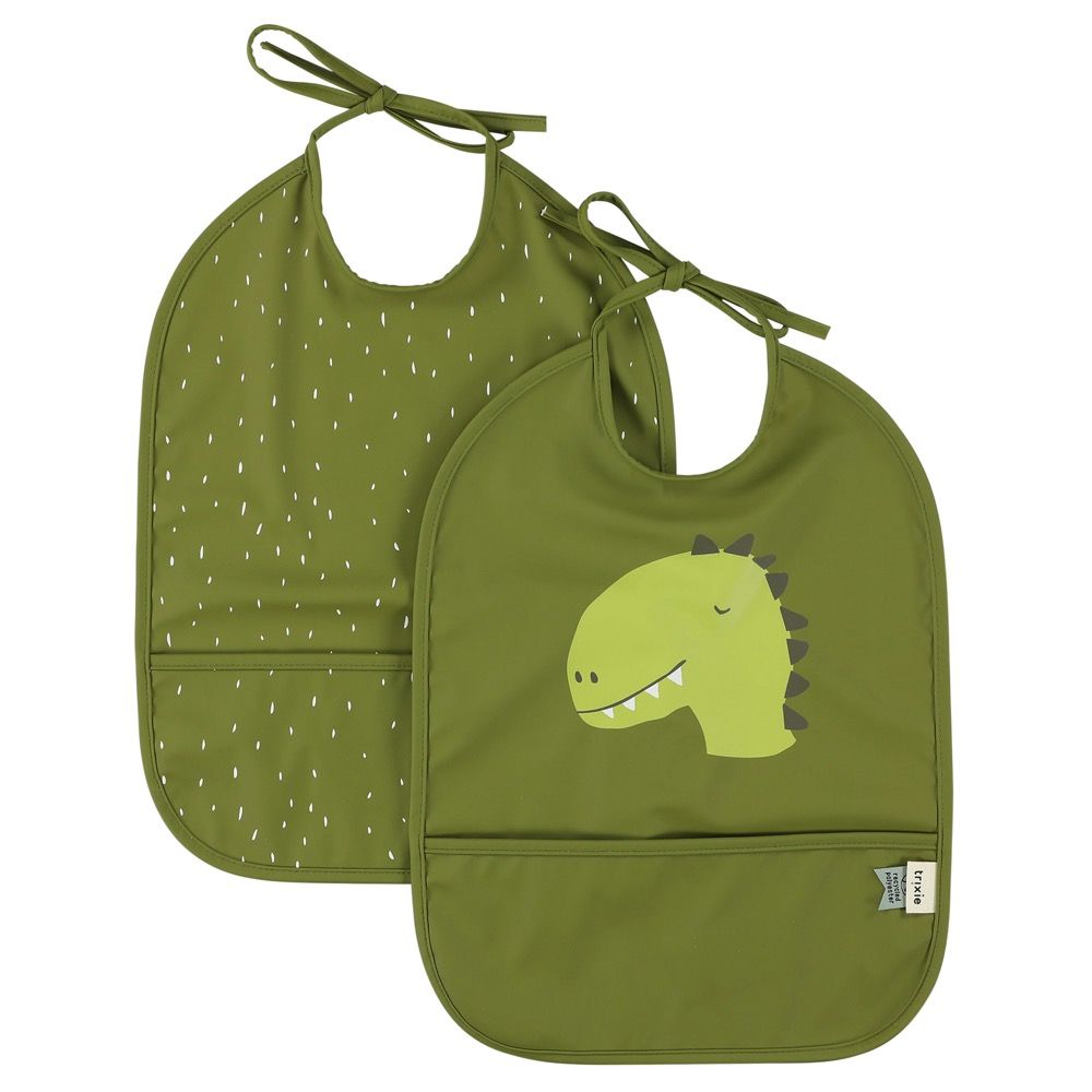 Babero impermeable pack2 Mr. Dino - Trixie
