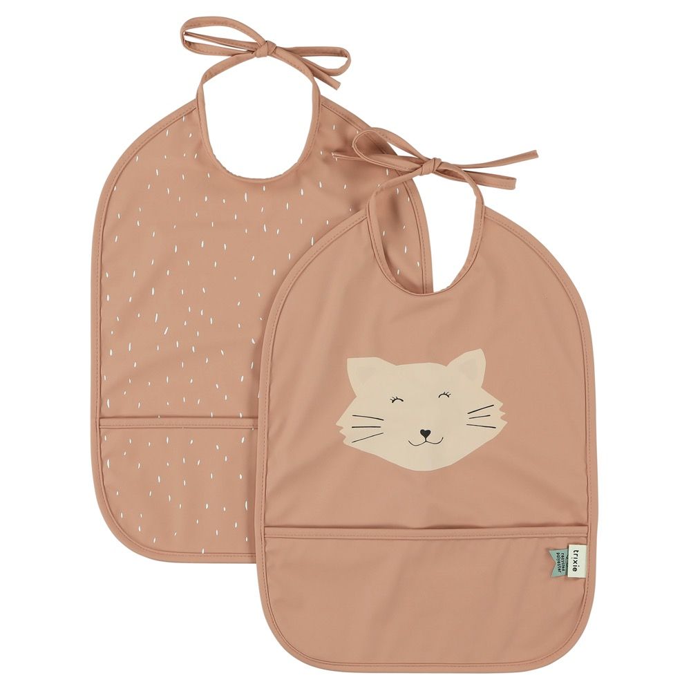 Babero impermeable pack2 Mrs. Cat - Trixie