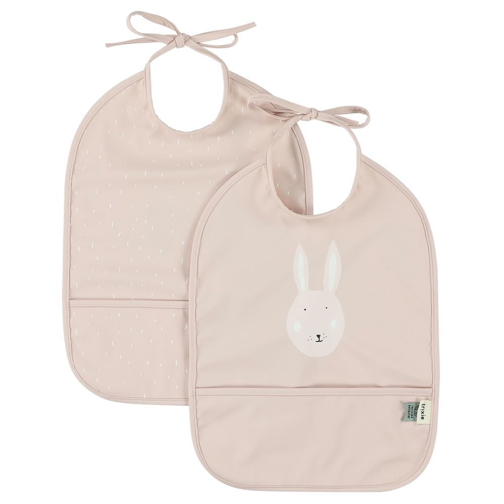 Babero impermeable pack2 Mrs. Rabbit - Trixie