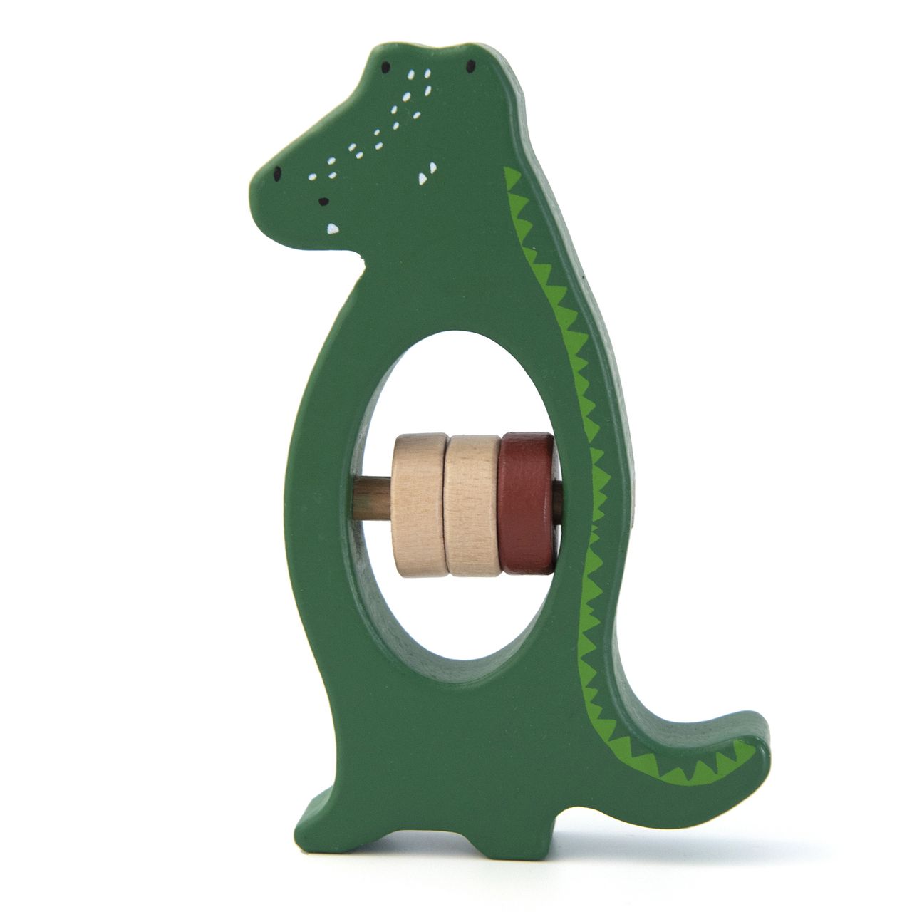 Sonajero de madera Mr. Crocodile - Trixie