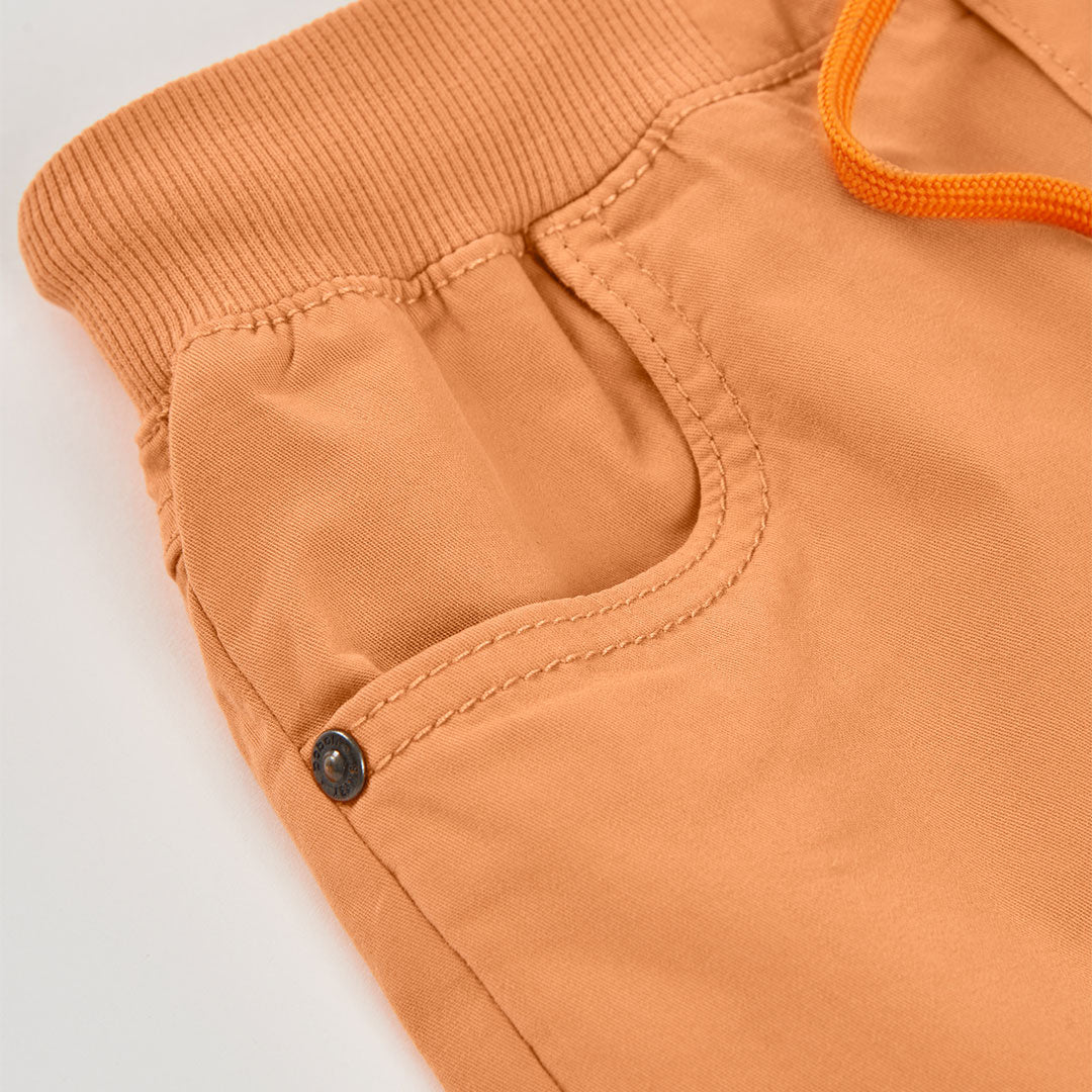 Bermuda algodón elástica niño naranja - Boboli
