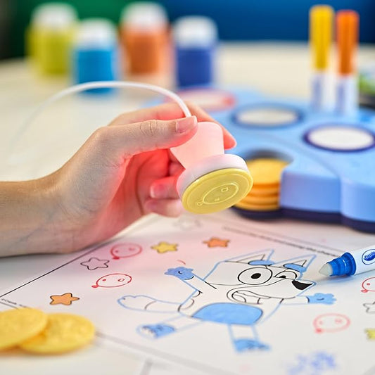 Sellos sin manchas pincel mágico Bluey - Crayola