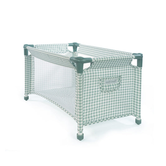 Cama de viaje Tom Vichy Verde - Pasito a Pasito