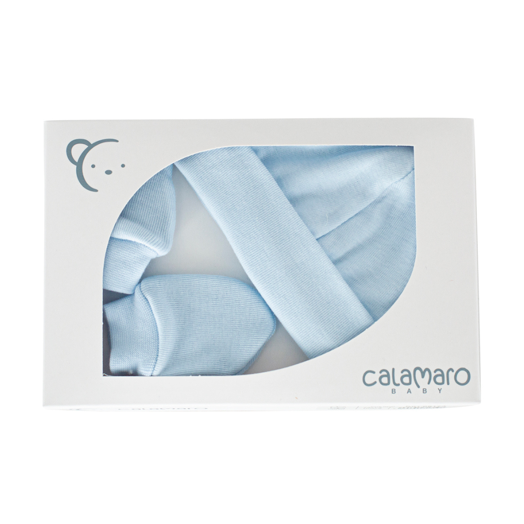 Pack natal de gorro y manoplas Calamaro