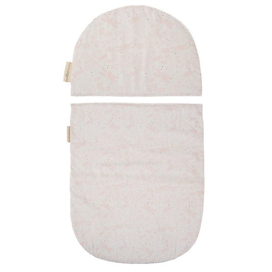 Moisés de mimbre vestido Dafne - Bimbidreams