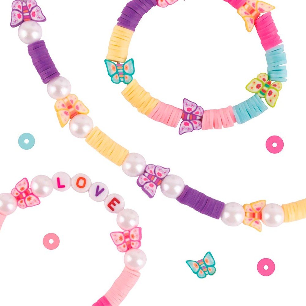 Set crea pulseras Mariposa - Apli