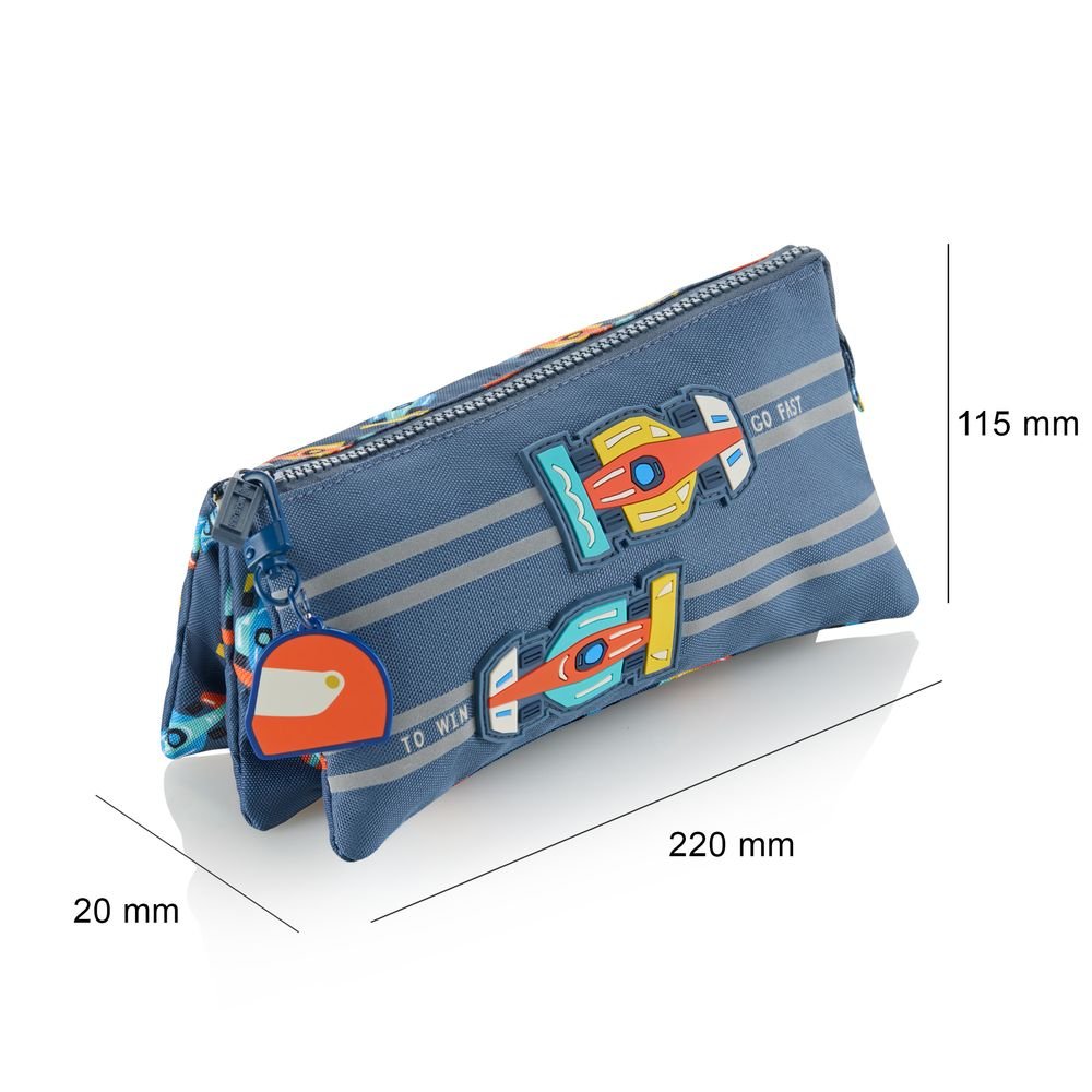 Estuche portatodo triple Grand Prix - Miquelrius