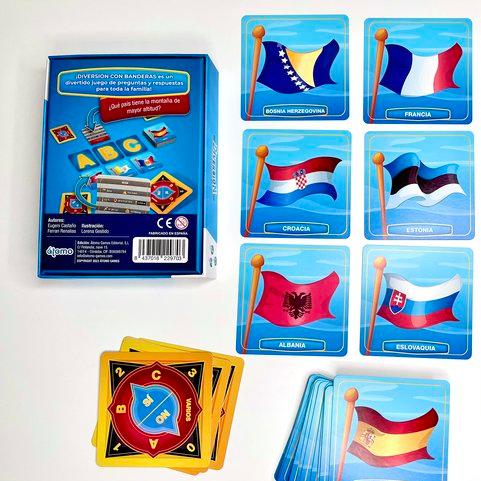 Juego Diversión con banderas Átomo