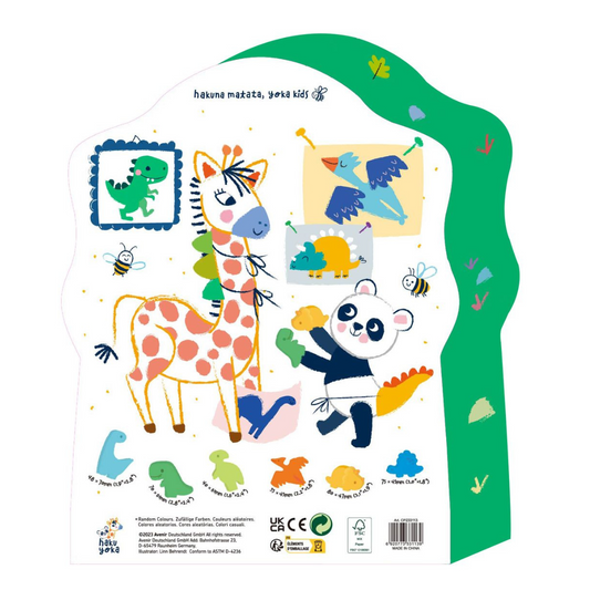 Crayones dedo Dinosaurio Haku Yoka