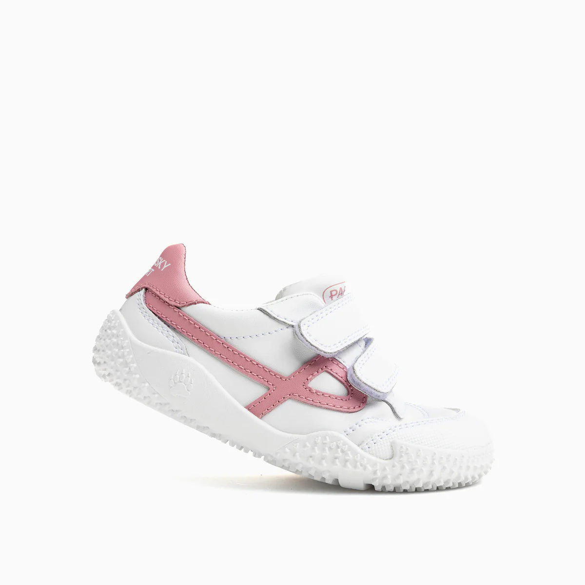 Deportivo tenis barefoot Zarpa blanco/rosa - Pablosky