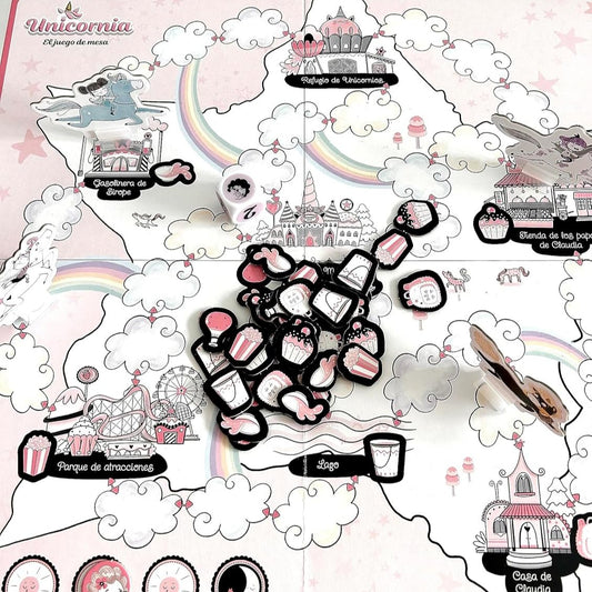 Unicornia Juego de mesa Átomo
