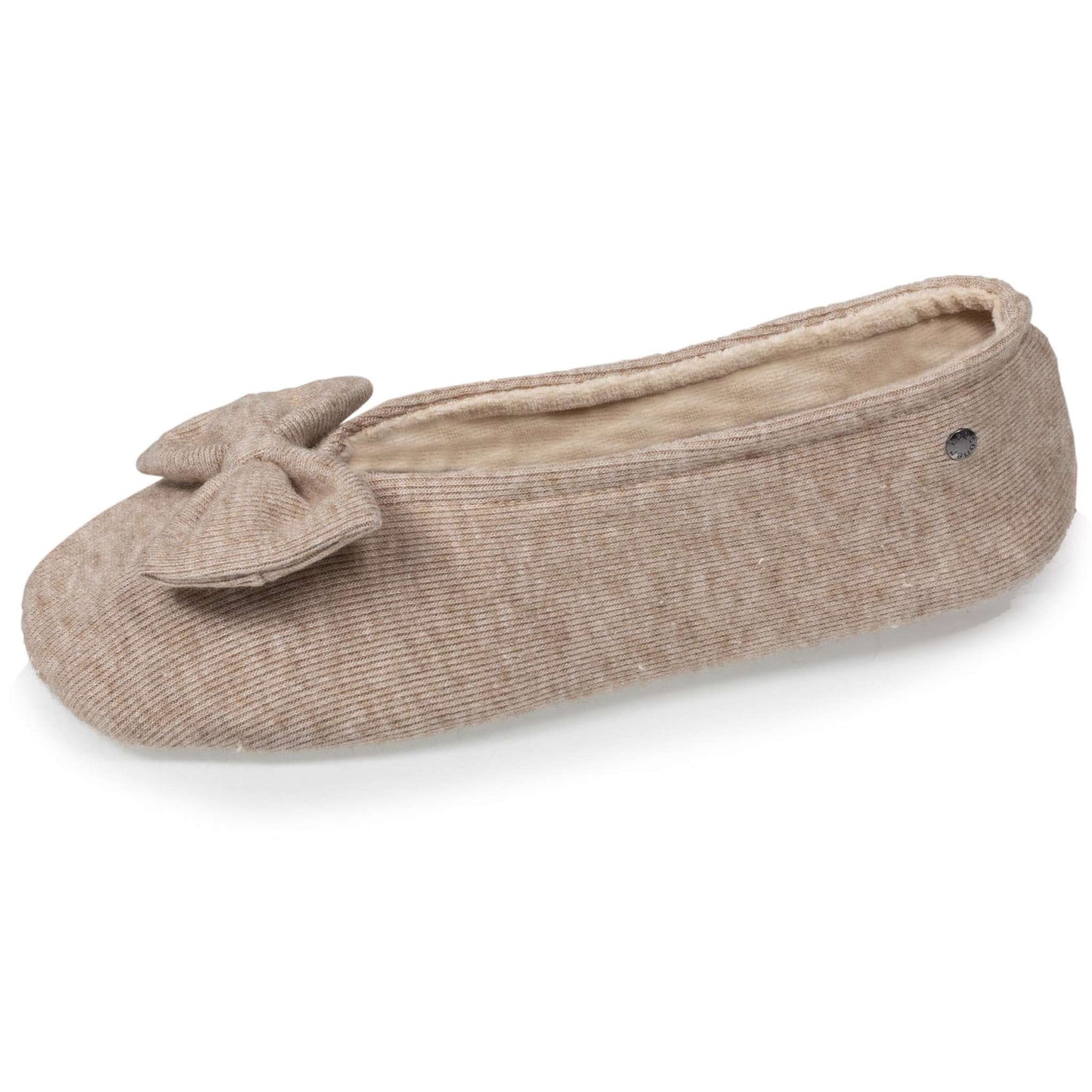 Bailarinas casa lazo beige - Isotoner