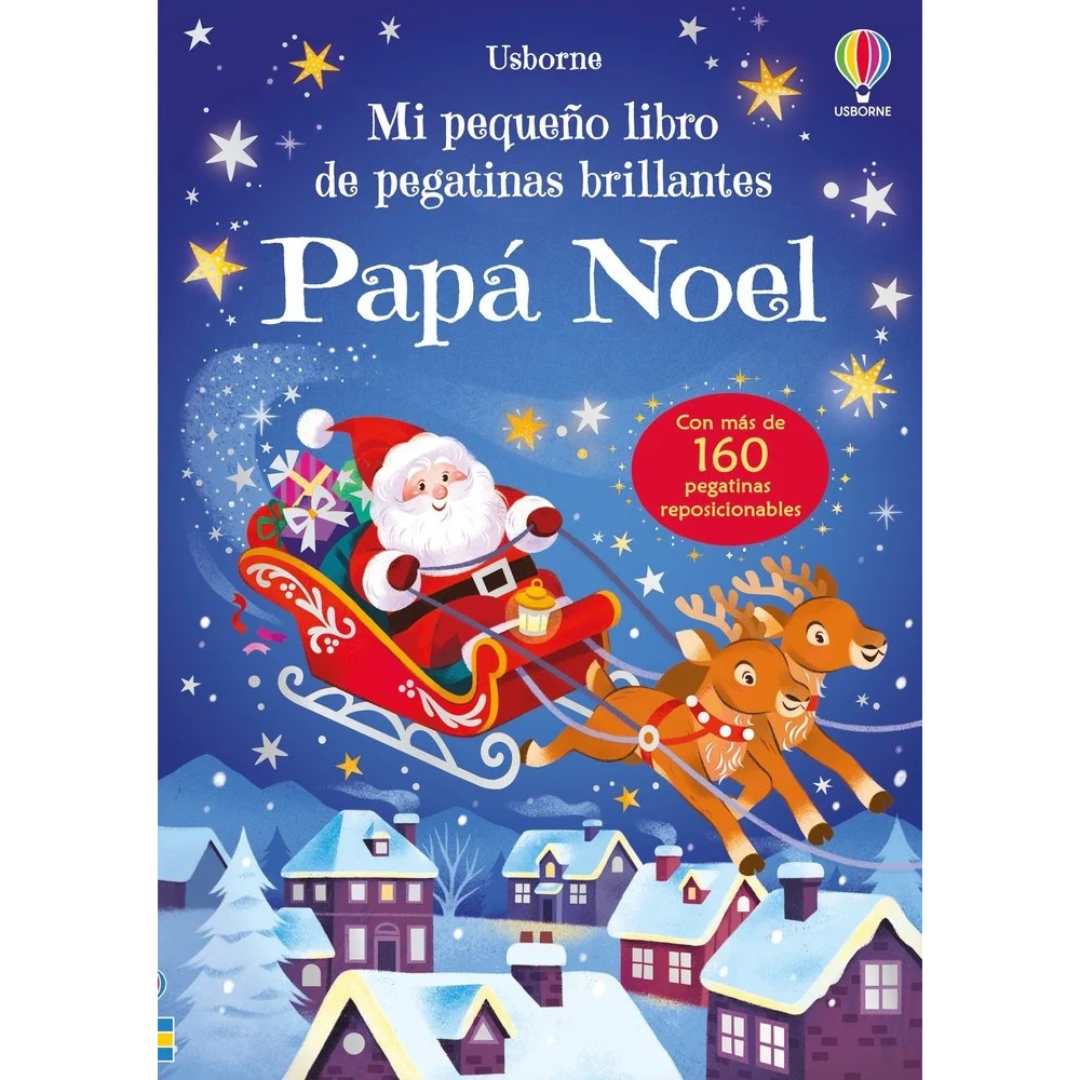 Papá Noel- Mi primer libro de pegatinas