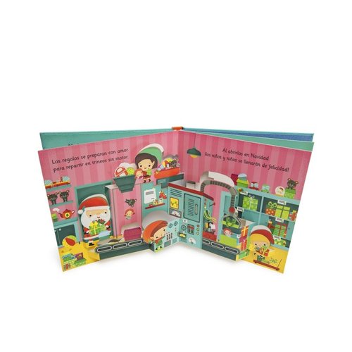 Navidad Mágica Con Papá Noel - Pop-up