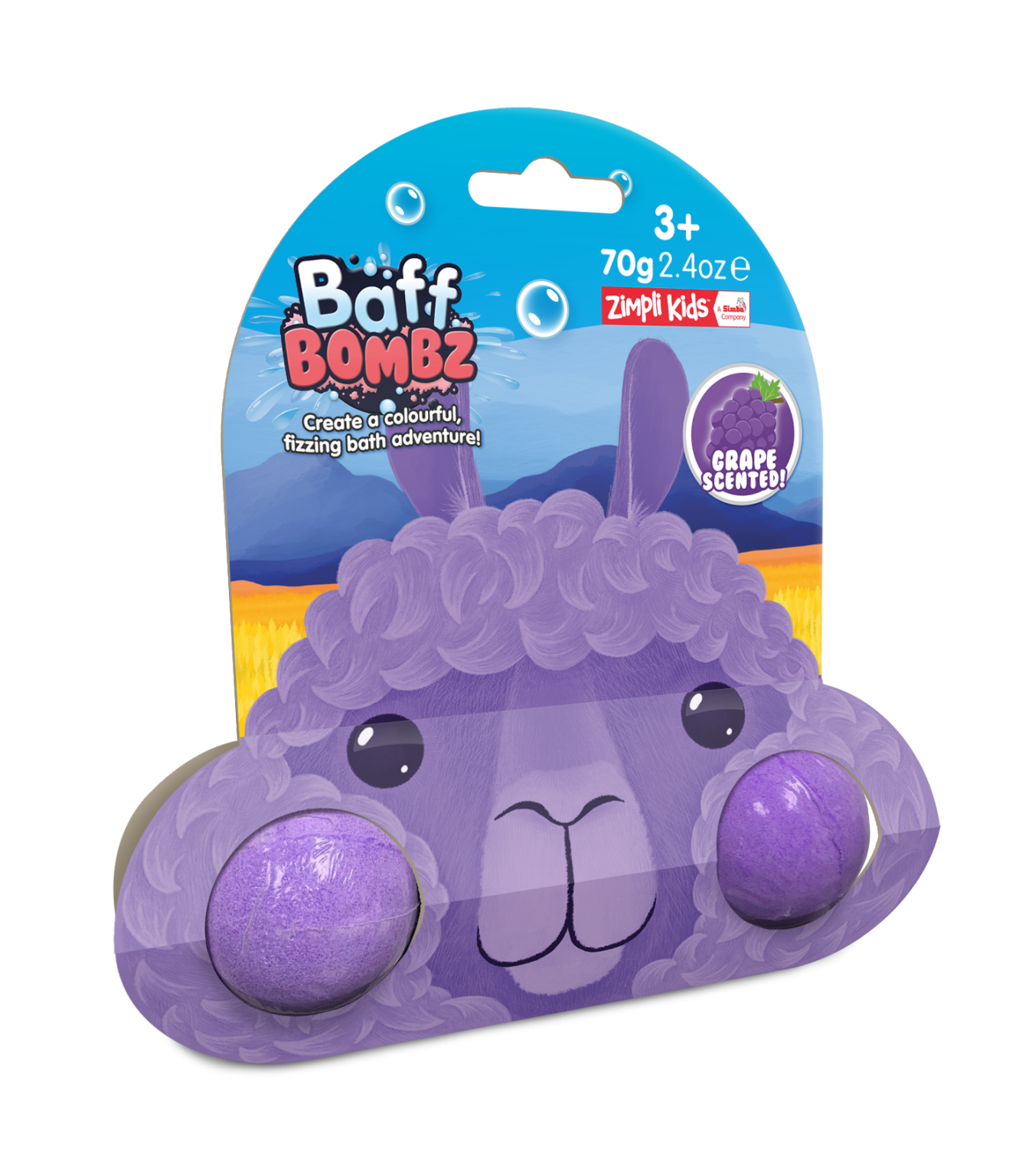 Bomba de baño Llama - Zimpli