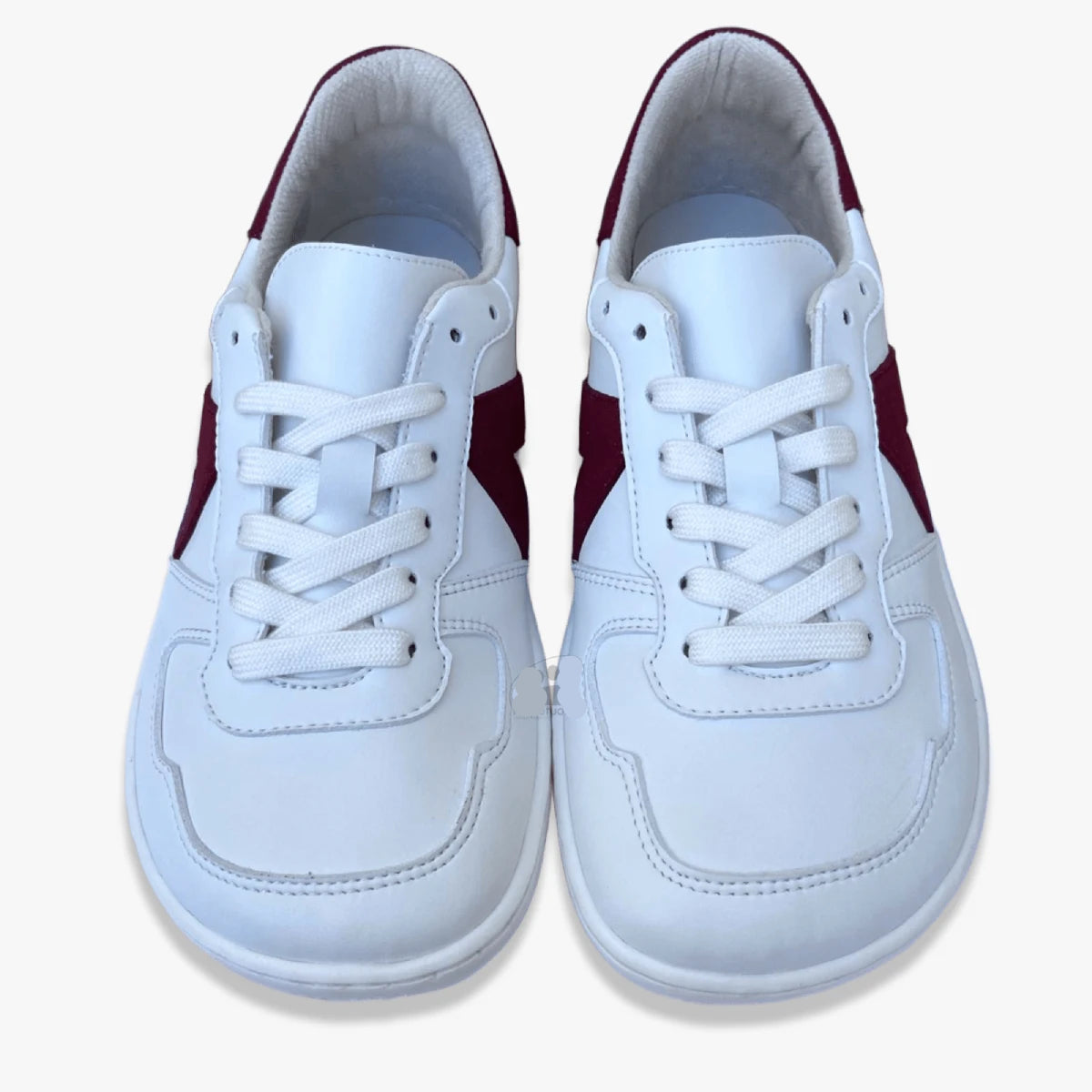Deportivas Adulto 4389 Micropelle Blanco Suede Cereza - Coqueflex