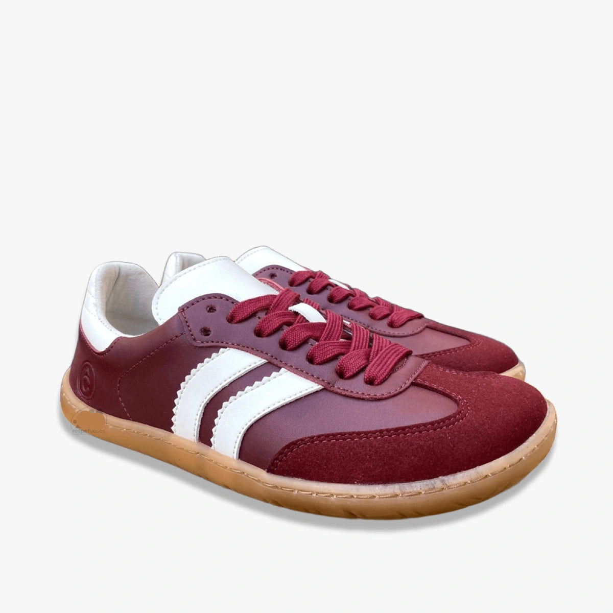 Deportivas Adulto 4415 Micropelle Burgundy - Coqueflex