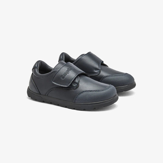 Blucher Colegial Barefoot Azul Marino Goflex - Conguitos