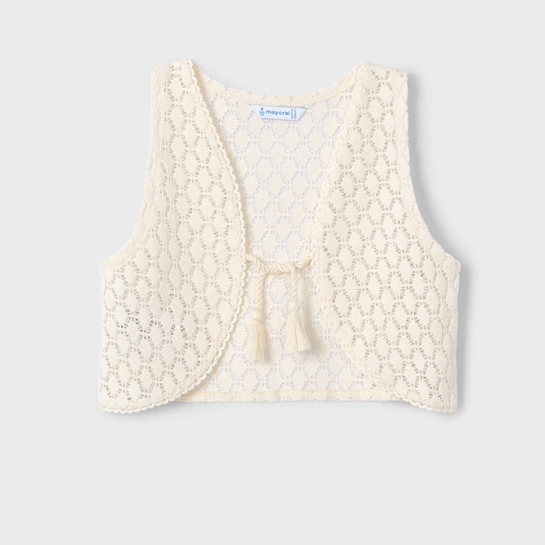 Camiseta con chaleco niña Mayoral