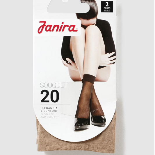 Calcetin souquet 10/2 beige Janira