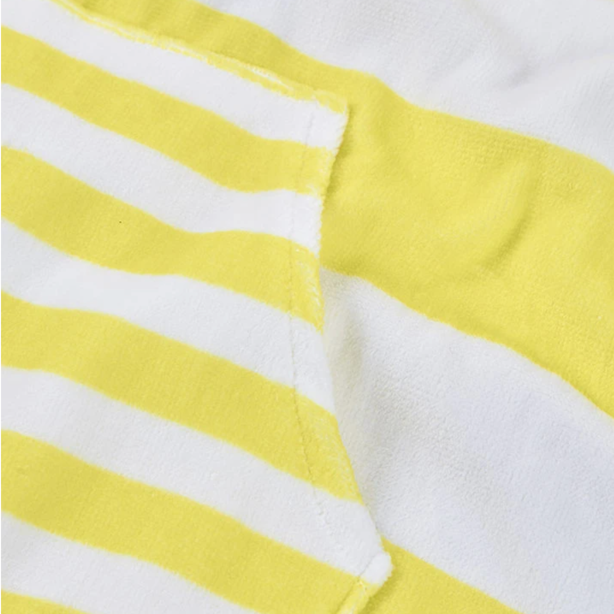 Poncho toalla rayas amarillas - Boboli