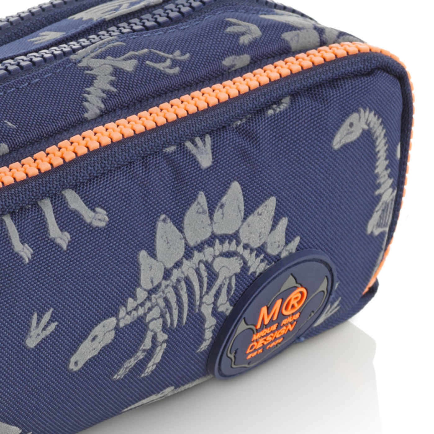 Estuche portatodo triple Dinoworld - Miquelrius