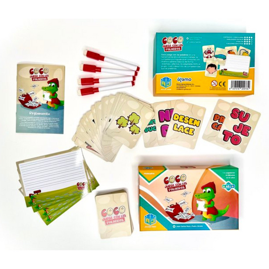 Coco juega con las palabras Átomo