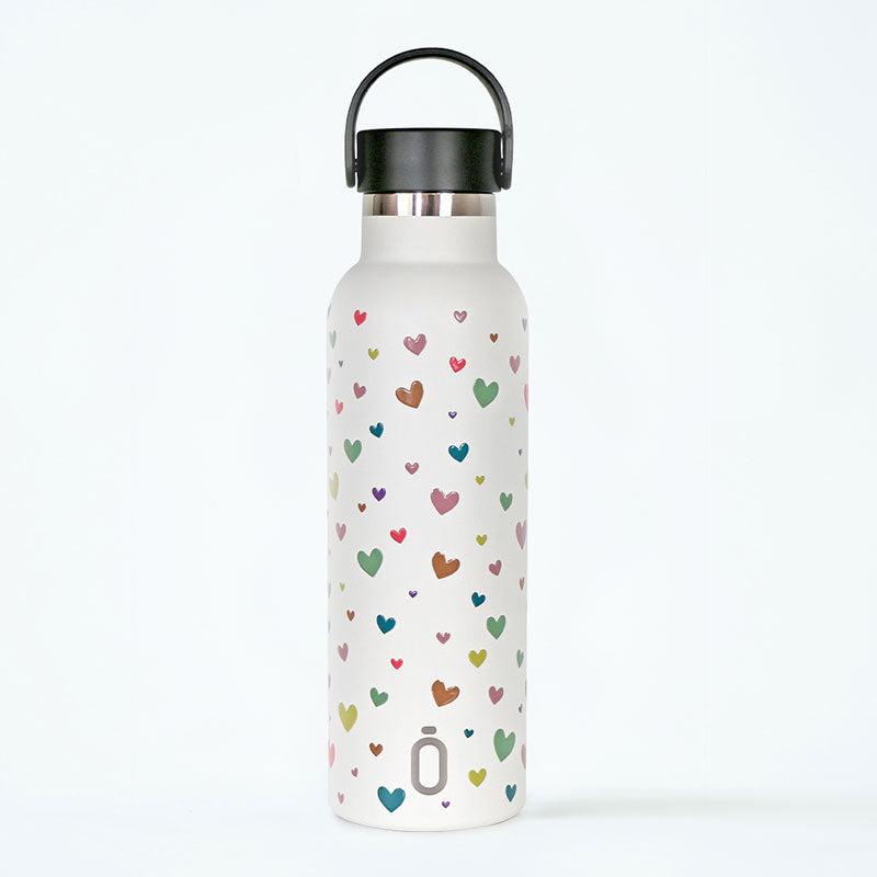 Botella Runbott Confeti Corazones 600ml