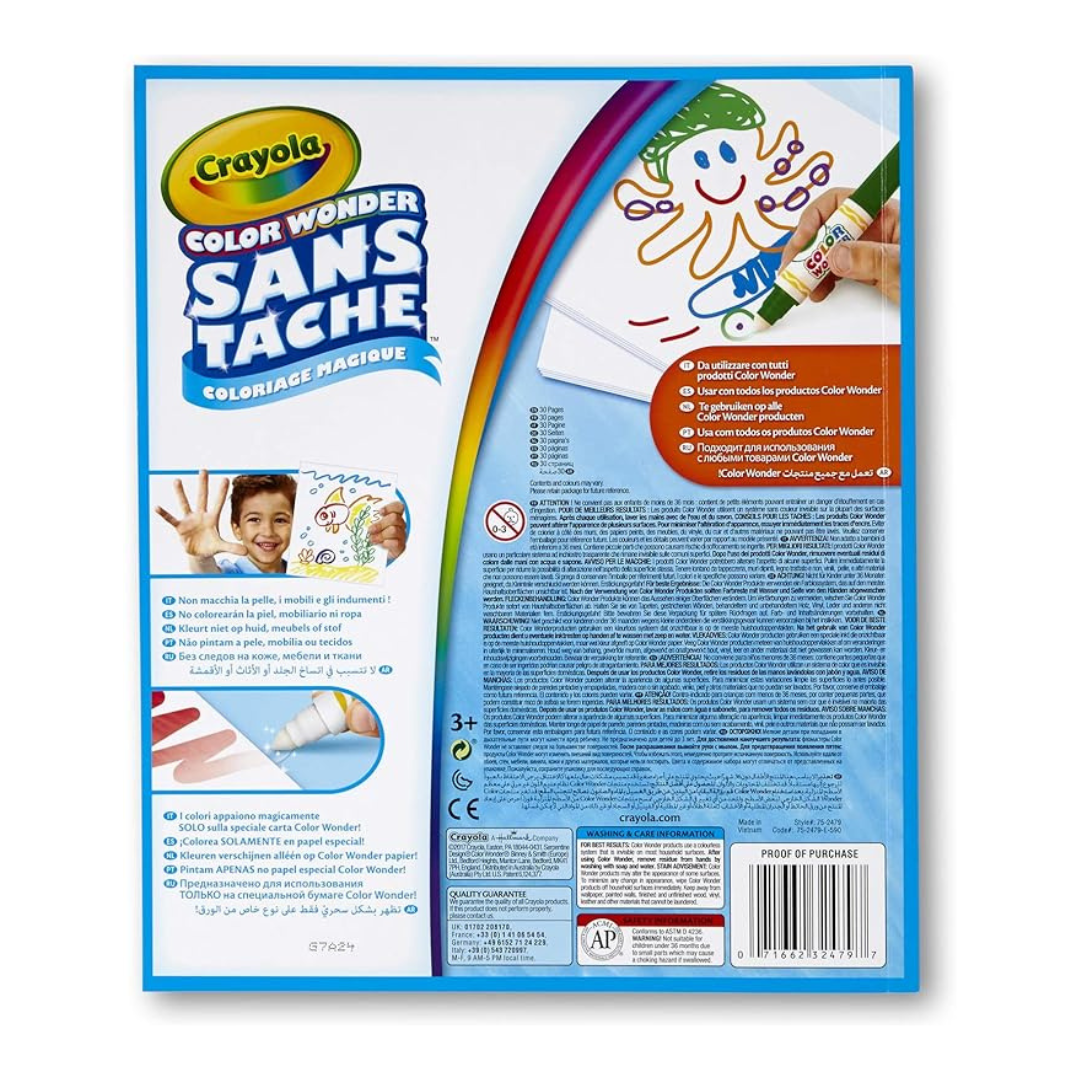 Crayola Libro colorea sin manchas