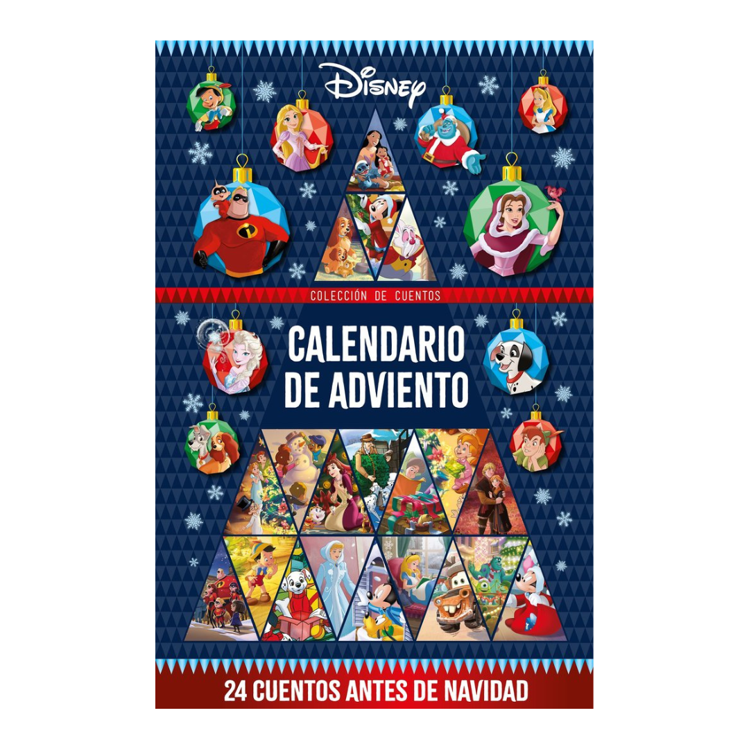 Disney calendario adviento 24 cuentos antes de Navidad
