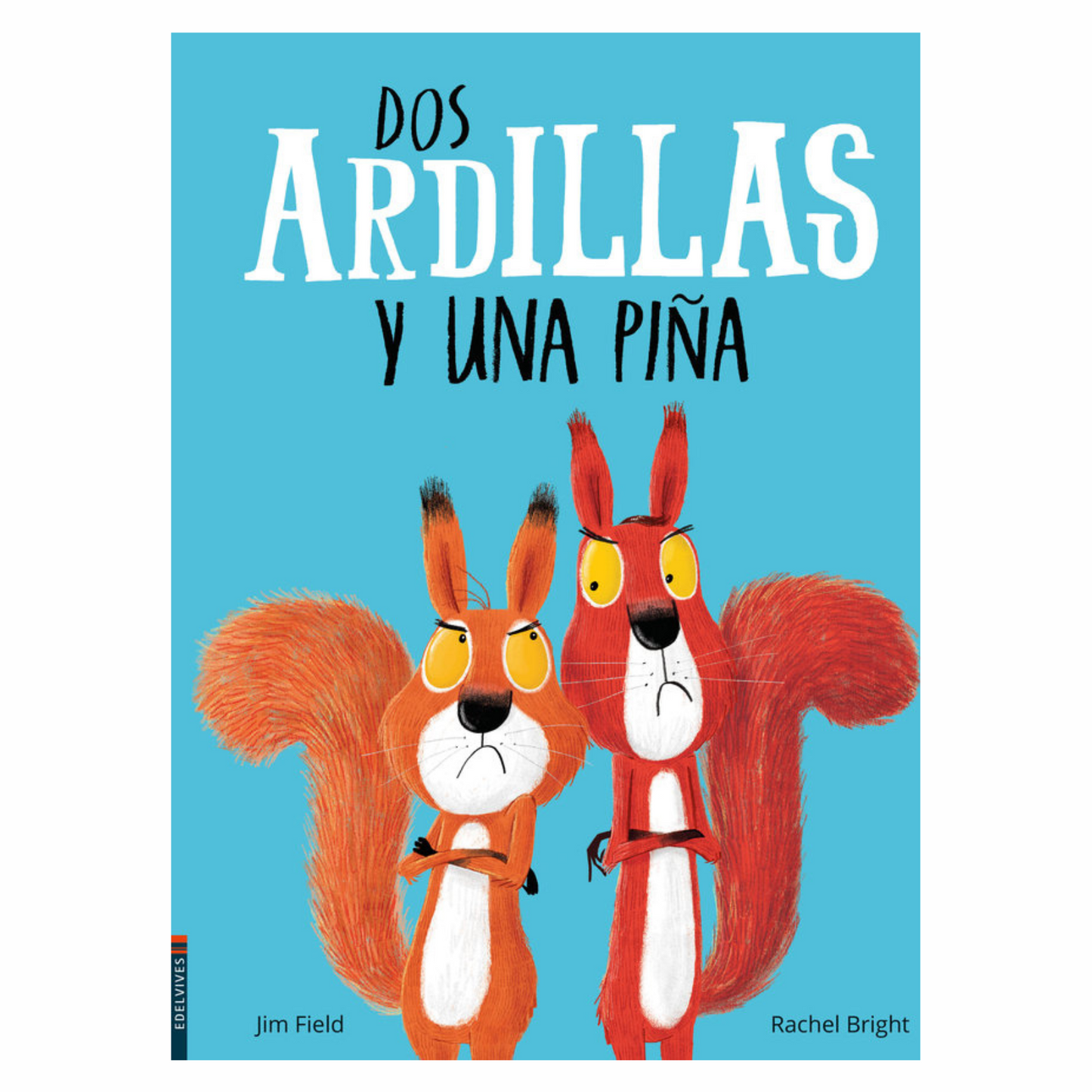 Dos ardillas y una piña