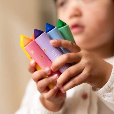 Rotuladores de punta de fieltro Rosa - Little Dutch